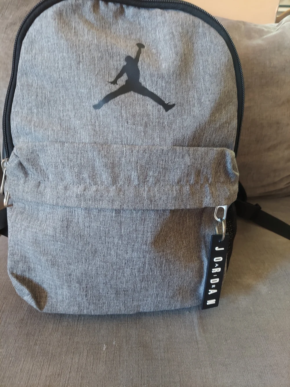 Jordan Grey Casual Backpack - Grey